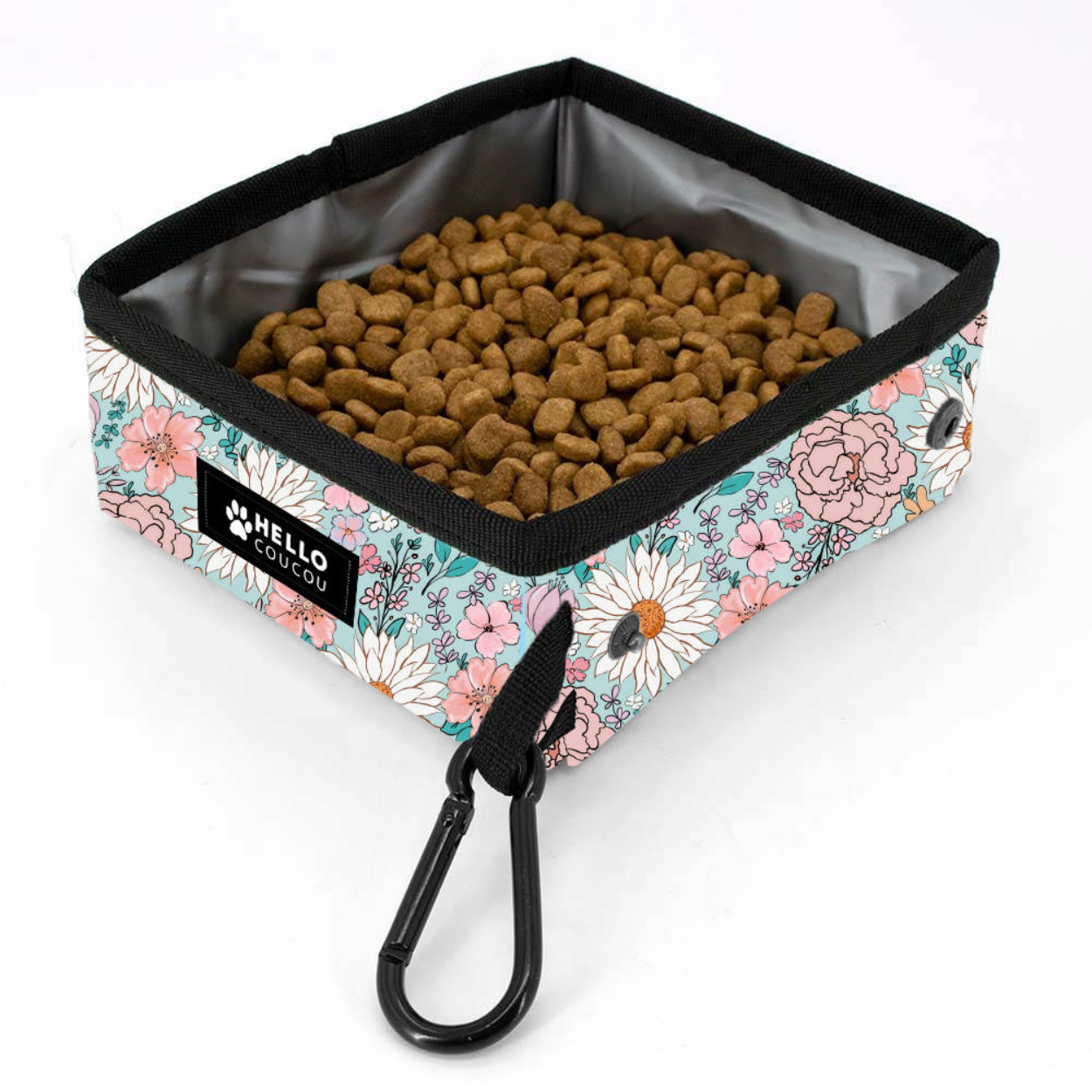 Blooming Gorgeous - Portable Food & Water Bowl