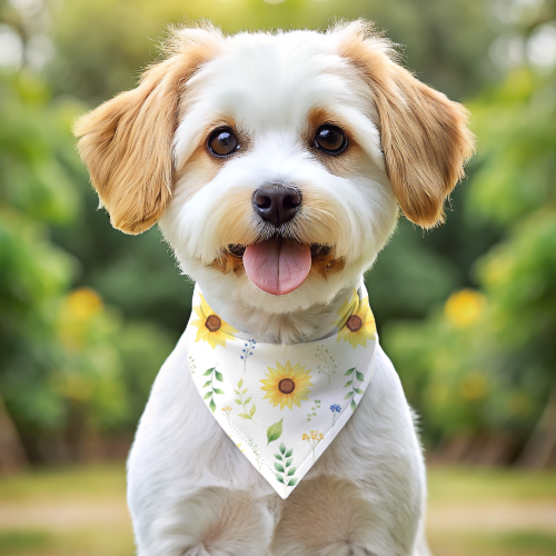 Sunflower Power - Double Sided Bandana