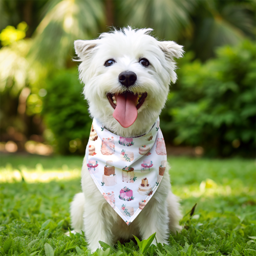 Wedding Cake - Double Sided Bandana