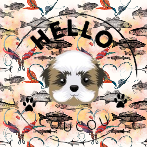 Fishing For Treats - Double Sided Reversible Harness