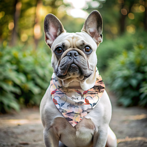 Fishing For Treats - Double Sided Bandana