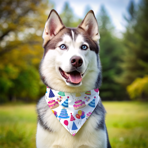 Happy Birthday - Double Sided Bandana