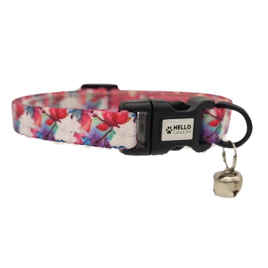 Magenta Bee - Collar with Bell