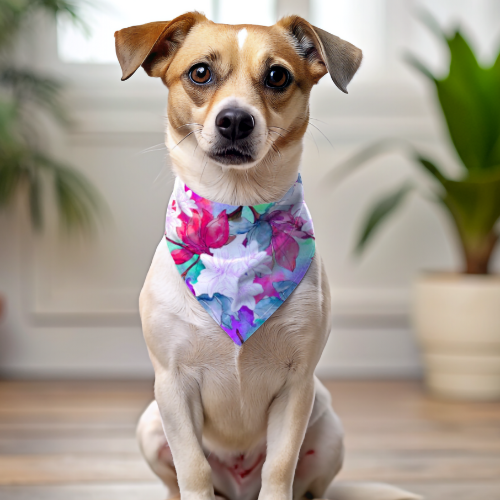 Magenta Bee - Double Sided Bandana