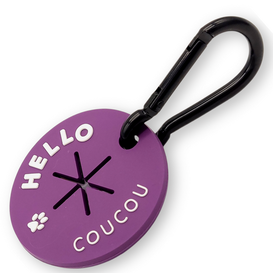 Purple  - Poop Waste Bag Holder