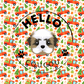 Christmas Utes - Double Sided Bandana Hello Coucou