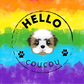 Rainbow Pride - Double Sided Bandana Hello Coucou